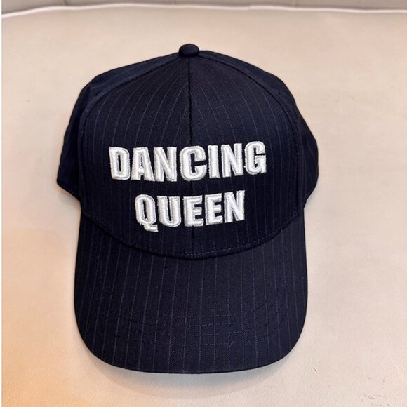 BEST NWT Ba&sh Herald Visor Cap Black Dancing Queen